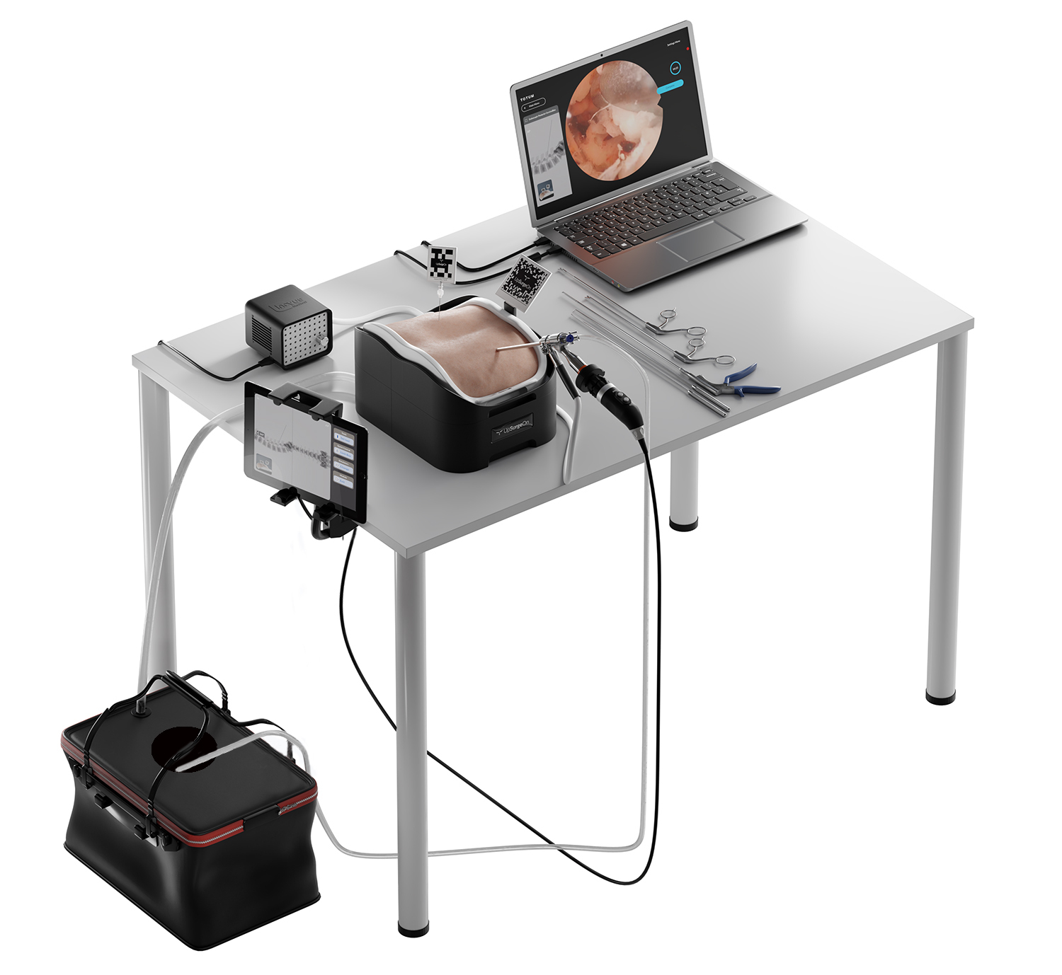 00002199 Reduced Spine HUB Endoscopic Lumbar Box